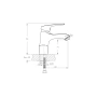 Смеситель для умывальника Koller Pool TWIST TW0200 Смеситель для умывальника Koller Pool TWIST TW0200