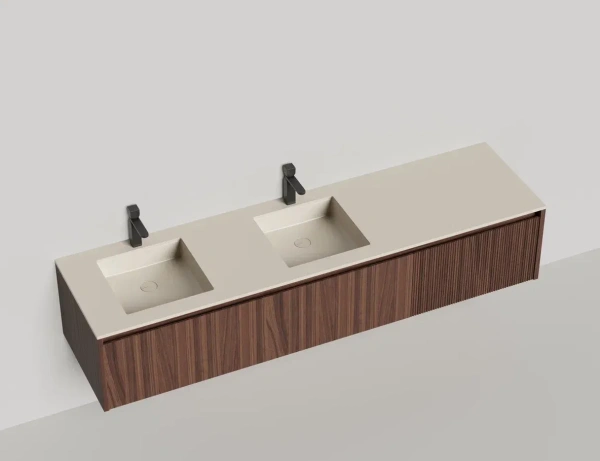 Тумба под раковину Salini Domino 200 см 27D220DINF подвесная любой RAL