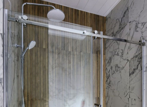 Душевая дверь ADS Sancors WTW 140x195 501WTW.140C.195CH.08 профиль хром