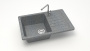 Мойка для кухни Santegro 75 см SZ016-740/Q8 серая матовая