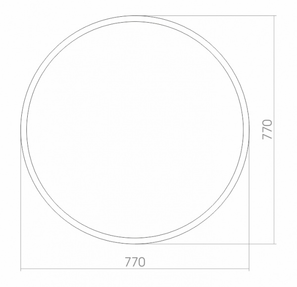 Зеркало в металлической раме 77 см SILVER MIRROR Манхэттен ФР-00001425 Зеркало в металлической раме 77 см SILVER MIRROR Манхэттен ФР-00001425