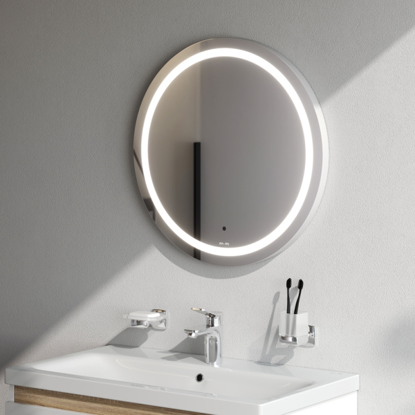 Зеркало Am.Pm X-Joy 60 см M85AMOX0601WG с подсветкой серебро