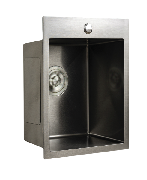 Мойка из нержавеющей стали Santegro 40 см STR4050BL графит