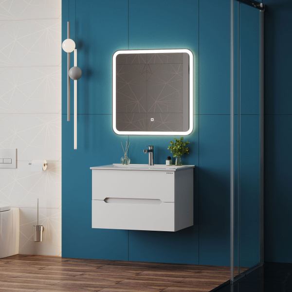 Тумба под раковину Onika Айленд 70 см 107063 белый