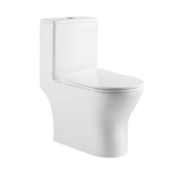 Унитазмоноблок безободковый с сиденьем  BelBagno LOUNGE BB8618CPR-MN/SC Унитазмоноблок безободковый с сиденьем  BelBagno LOUNGE BB8618CPR-MN/SC