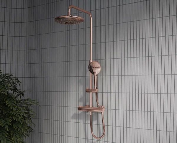 Душевая колонна VitrA Aquaheat A4720526EXP медь Душевая колонна VitrA Aquaheat A4720526EXP медь