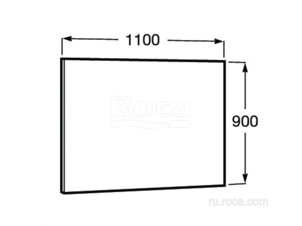 Зеркало Roca Luna 812190000 Зеркало Roca Luna 812190000