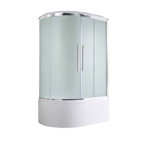 Душевая кабина с баней AvaCan 120x90 EM5912RLED профиль хром