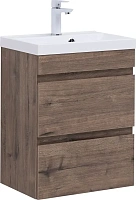 Тумба под раковину Aquanet Нота New 50 см 00334190 подвесная дуб веллингтон табак