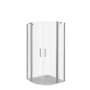 Душевое ограждение GOOD DOOR PANDORA R-80-C-CH 80x80x185 Душевое ограждение GOOD DOOR PANDORA R-80-C-CH 80x80x185