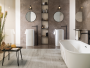 Плитка керамическая настенная 120x45 см PORCELANOSA MILANO P35800381 коричневый Плитка керамическая настенная 120x45 см PORCELANOSA MILANO P35800381 коричневый