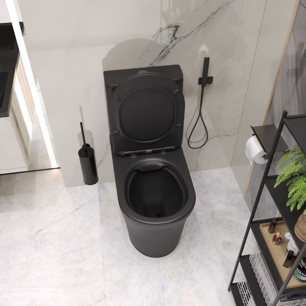 Унитаз напольный Cerutti SPA ADIGE MB CT9244 матовый черный Унитаз напольный Cerutti SPA ADIGE MB CT9244 матовый черный