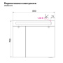 Шкаф-зеркало 80 см IDDIS Mirro MIR80N2i99 Шкаф-зеркало 80 см IDDIS Mirro MIR80N2i99