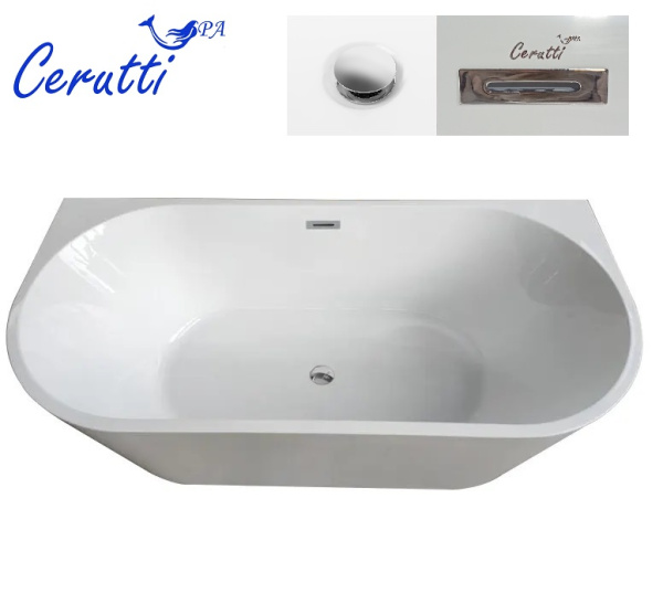 Ванна акриловая Ceruttispa Vettore W 170x75 CT9345