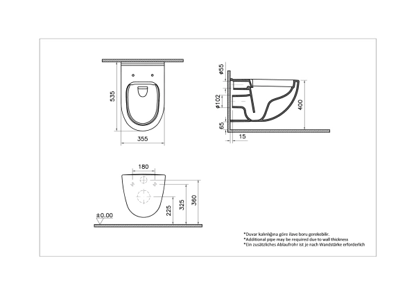 Безободковый подвесной унитаз Vitra S40 7759B003-0075 антибактериальное покрытие Безободковый подвесной унитаз Vitra S40 7759B003-0075 антибактериальное покрытие