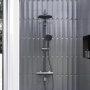 Душевая система c термостатом Damixa  Jupiter 977810300 Душевая система c термостатом Damixa  Jupiter 977810300