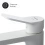 Смеситель для умывальника Am.Pm X-Joy F85A02133 белый Смеситель для умывальника Am.Pm X-Joy F85A02133 белый