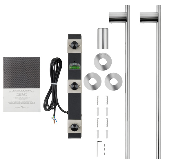 Полотенцесушитель электрический Wonzon & Woghand Dortmund WW-A362-CR встраиваемый хром глянцевый