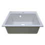 Кухонная мойка прямоугольная искусственный мрамор 57x50 Azario Litos CS00079702 серая