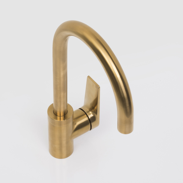 Смеситель для мойки WasserKRAFT Aisch 5507 золото матовый