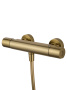 Смеситель для душа с термостатом и гарнитуром Wonzon & Woghand Inn 6 WW-B2029-A-BG золото брашированный