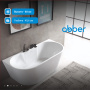 Ванна акриловая Abber AB9296-1.7 белая