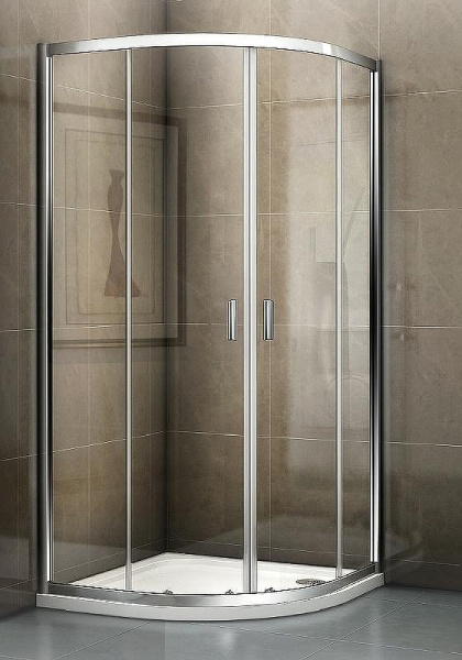 Душевой уголок Riho Hamar 2.0 90x200x90 G007002123 профиль хром