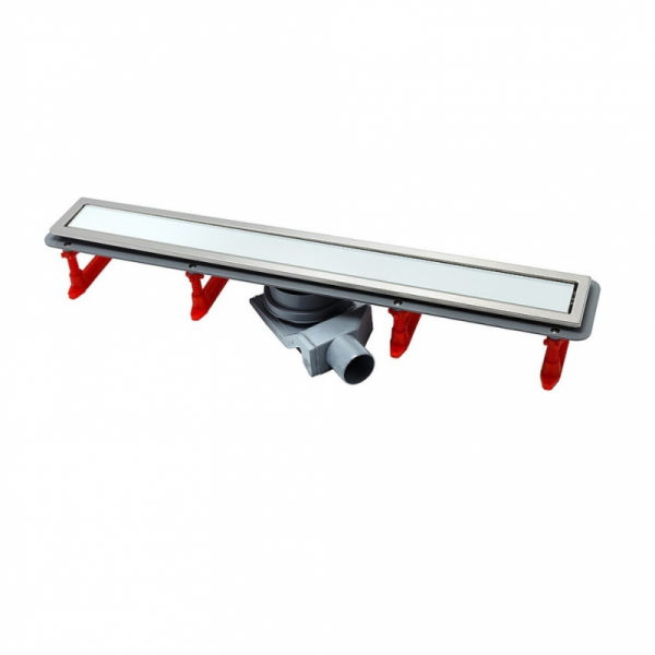 Линейный трап Pestan Confluo Premium White Glass Line 13000284 Линейный трап Pestan Confluo Premium White Glass Line 13000284