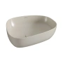 Раковина чаша форма без перелива тауп  VitrA Outline recycled 7991B066-0016 Раковина чаша форма без перелива тауп  VitrA Outline recycled 7991B066-0016