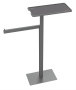 Стойка для ванной Boheme 10952-GM оружейная сталь