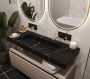 Раковина-столешница 120х45 см Armadi Art FLAT NERO MARQUINA 859-120-NM Раковина-столешница 120х45 см Armadi Art FLAT NERO MARQUINA 859-120-NM