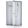 Душевая кабина 90x90 AM.PM X-Joy W94C-403-090MT стекло прозрачное профиль хромматовый Душевая кабина 90x90 AM.PM X-Joy W94C-403-090MT стекло прозрачное профиль хромматовый