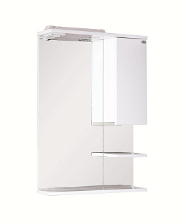 Зеркальный шкаф Onika Элита 60 см 206020 белый