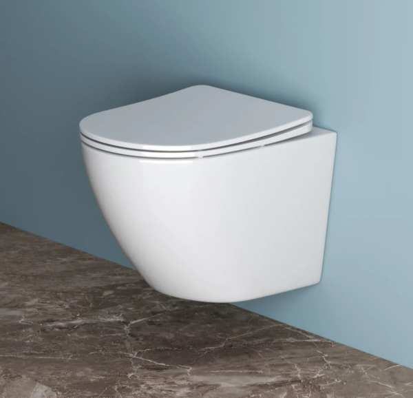 Унитаз BelBagno Uno BB3105CHR/SC подвесной безободковый быстросъемное с микролифтом