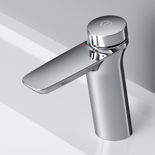 Смеситель для раковины с термостатом Am.Pm Inspire V2.0 хром глянцевый