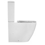 Унитаз-компакт Azario Grado AZ-2141 UQ1 безободковый с микролифтом