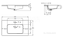 Раковина Roca The Gap 80x46 3279A4000 Раковина Roca The Gap 80x46 3279A4000