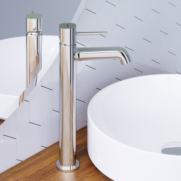 Смеситель для раковины Damixa Sirius хром глянцевый