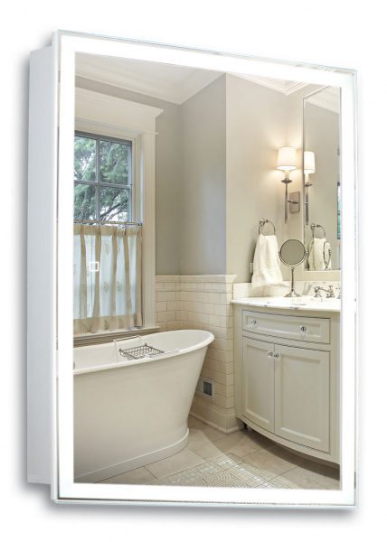 Зеркало-шкаф Silver Mirrors Киото flip 60 LED-00002474 Зеркало-шкаф Silver Mirrors Киото flip 60 LED-00002474