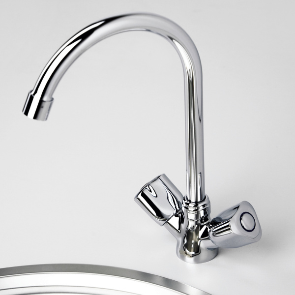 Смеситель для мойки WasserKRAFT Amper 2907 хром глянцевый
