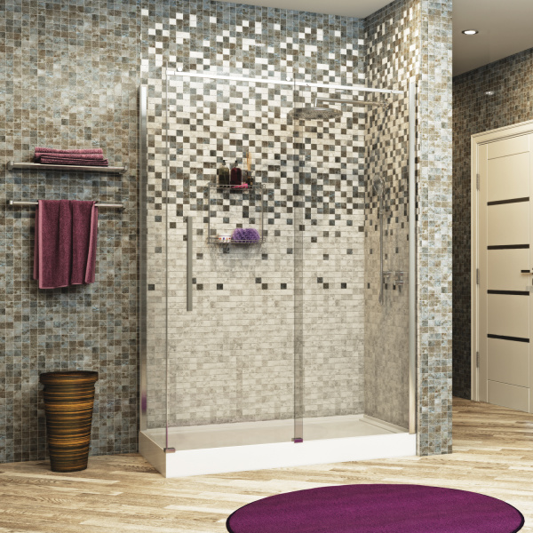 Душевой уголок WasserKRAFT Dinkel 120x200x80 58R06 профиль хром