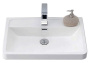Раковина из искусственного мрамора 90x48 см BelBagno ANCONA-N EA-900-LVB белый Раковина из искусственного мрамора 90x48 см BelBagno ANCONA-N EA-900-LVB белый
