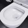 Подвесной унитаз безободковый с сиденьем микролифт Damixa Sirius DX86C1700SC Подвесной унитаз безободковый с сиденьем микролифт Damixa Sirius DX86C1700SC