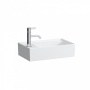 Мини-Раковина левая 46 см Laufen Kartell 8153350001111 Мини-Раковина левая 46 см Laufen Kartell 8153350001111