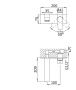 Смеситель для раковины встраиваемый  Cezares NAUTIC NAUTIC-BLI-01-W0 хром Смеситель для раковины встраиваемый  Cezares NAUTIC NAUTIC-BLI-01-W0 хром