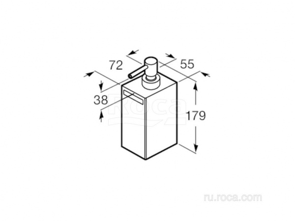 Диспенсер Roca Rubik 816841001 Диспенсер Roca Rubik 816841001