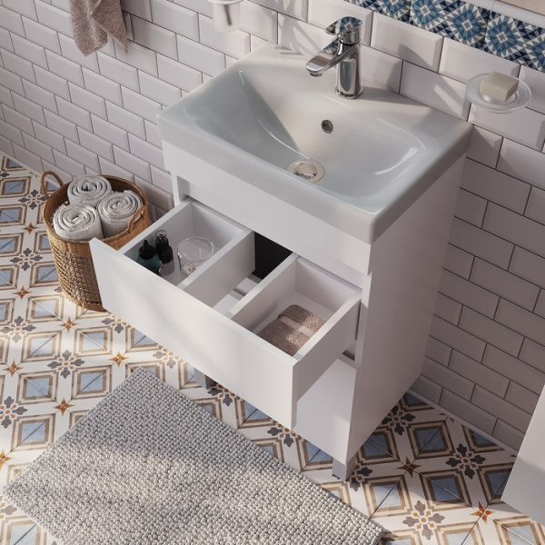 Умывальник мебельный 50 см IDDIS Optima Home 3505000i28 Умывальник мебельный 50 см IDDIS Optima Home 3505000i28