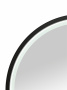 Зеркало Какса-А Luxe 60 см 005380 с подсветкой черное