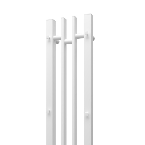 Полотенцесушитель электрический диммер слева 17x80 см Point Фрея PN20728W белый Полотенцесушитель электрический диммер слева 17x80 см Point Фрея PN20728W белый