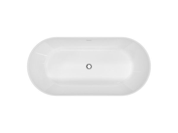 Акриловая ванна отдельностоящая 139,5x68 см BelBagno  BB306-1395 белый Акриловая ванна отдельностоящая 139,5x68 см BelBagno  BB306-1395 белый